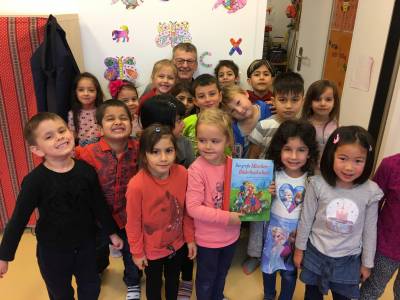 Vorlesetag im Kindergarten St. Joseph in Bruchsal